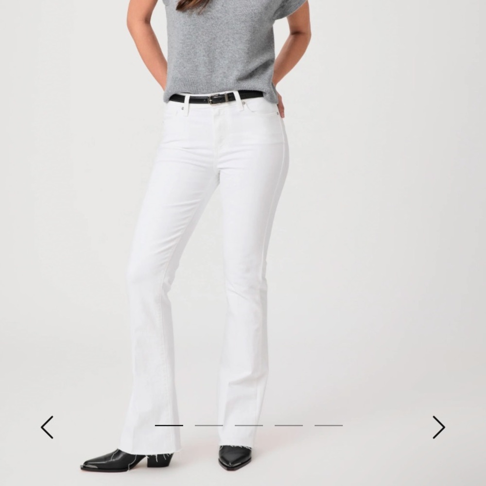 PAIGE - High Rise Laurel Canyon Bootcut Jeans